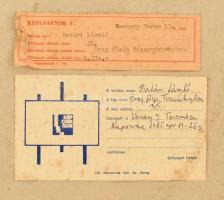 Batári László (1920-1997): Öreg fűzfa Tiszavárkonyban. Akvarell, papír, jelzett. Hátoldalán Képcsarn...