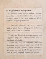 1920 A magyarországi országgyűlési képviselőválasztási kerületek térképei. 1861-1915. Terv.: Fodor F...