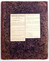 1920 A magyarországi országgyűlési képviselőválasztási kerületek térképei. 1861-1915. Terv.: Fodor F...