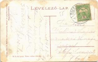 1913 Nagyszentmiklós, Sannicolau Mare; Magyar kir. állami "Berta" polgári fiúiskola, kerék...