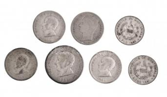 El Salvador 1953. 25c Ag (3x) + 50c Ag + Venezuela 1954. 50c Ag + Guatemala 1961. 5c Ag (2x) T:2,2-
...