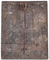 Osztrák-Magyar Monarchia 1916. "32. Mária Terézia Gyalogezred" Zn sapkajelvény (40x32mm) T...