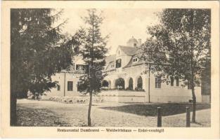 Nagyszeben, Sibiu; Restaurantul Dumbravei / Waldwirtshaus / Erdei vendéglő, étterem. Nr. 5. Jos. Drotleff / forest restaurant