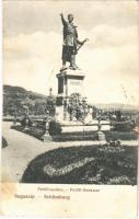 1916 Segesvár, Sighisoara; Petőfi szobor. W. Nagy kiadása / monument, statue (EB)