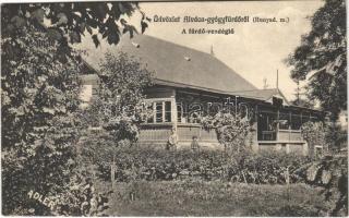 1911 Alváca, Vata de Jos; Fürdő vendéglő. Adler fényirda 2630. / spa, restaurant (EK)