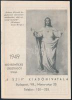 1949 A Szív Kiadóhivatala naptára