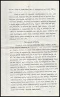 1941 Serédi Jusztinián (1884-1945) hercegprímás gépelt egyházi irata, saját kezű és mások aláírásáva...
