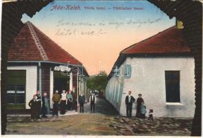 1917 Ada Kaleh, Török üzlet, bazár / Türkischer Bazar / Turkish shop, bazaar (vágott / cut)