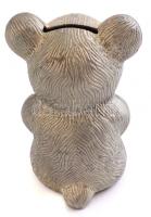 Maci fém persely. m: 12 cm