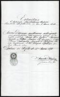 1830-1870 2 db kárpátaljai kézzel írott levél