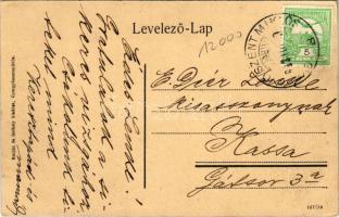 1912 Gyergyószentmiklós, Gheorgheni; Fő tér, piactér, piaci árusok, Málnásy Kristóf üzlete, templom....