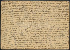 1940 209/17 munkásszázadhoz küldött levelezőlap