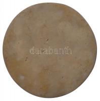 Varga Imre (1923-) 1991. "Csúcs Ferenc" öntött Br plakett (~105mm) T:2