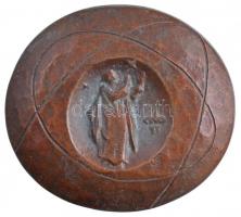 Csúcs Ferenc (1905-1999) 1973. "Pécsi Sándor" Br emlékérem, peremén "19" sorszám...