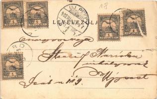 1902 Érd, Wimpffen grófi kastély, Török mecset és kápolna, Római katolikus templom. Stiegler Testvér...