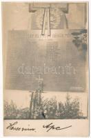 1925 Apc, Hősök szobra, emlékmű. photo (r)
