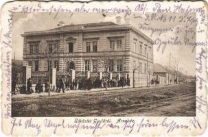 1918 Gyula, árvaház. Leopold nyomda + K.u.K. Ersatzbataillon Nr. 11. (EB)