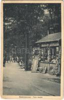 1925 Balatonkenese, park, Pongrácz áruház főüzlete. Pfeifer felvétele, P.A. kiadása