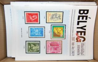 36 db Bélyegvilág 1994-2008 között + 3db Okmánybélyeg 2002-2008.