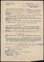 1958 Kecskeméti ház államosításával kapcsolatos iratok, a volt férj honvédezredesi minősége miatt a fellebbezés elutasítása