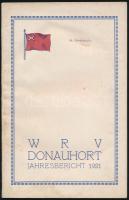 1921-23 2 db bécsi evezős egyesületi évkönyv