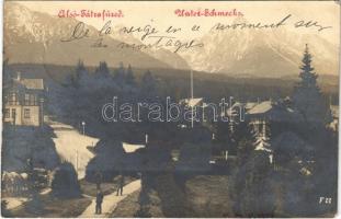 1903 Alsótátrafüred, Unter-Schmecks, Dolny Smokovec (Magas-Tátra, Vysoké Tatry); photo