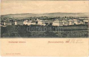 1901 Marosvásárhely, Targu Mures; Gyalogsági laktanya / military infantry barracks (EK)