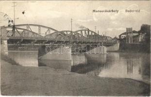 1916 Marosvásárhely, Targu Mures; Bodor híd / bridge (EK)