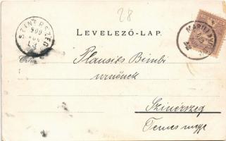 1900 Marilla, Marila; Szanatórium, pavilon "Belégzés" / sanatorium, spa pavilion. Art Nouv...