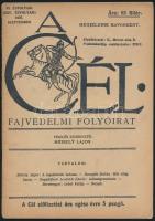 1935 A cél, fajvédelmi folyóirat, VI. évfolyam