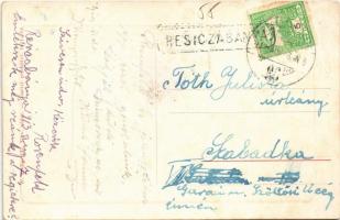 1913 Resicabánya, Resicza, Recita, Resita; látkép, vasgyár, iparvasút. W. L. Bp. 137. / general view...