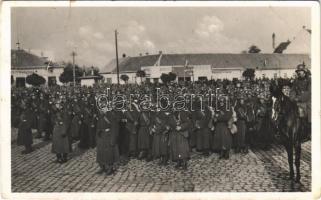 1938 Losonc, Lucenec; bevonulás / entry of the Hungarian troops + So. Stpl (fl)