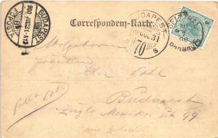 1900 Selzthal (Steiermark), general view, railway station (EK)