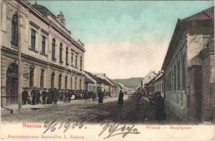 1906 Resica, Resita; Fő utca / main street (EB)