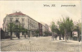 1918 Wien, Vienna, Bécs; Breitenfurterstraße / street view, beer hall, inn (EK)
