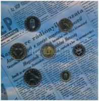 2006. 1Ft-100Ft (7xklf) "1956-os forradalom" forgalmi sor karton dísztokban T:BU Adamo FO4...