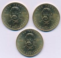 2003. 20Ft "Deák Ferenc" (3x) T:1,1- Adamo FOEM2