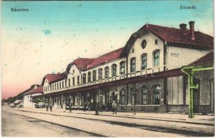 1914 Bánréve, vasútállomás. MÁV levelezőlapárusítás 3568. (EK)