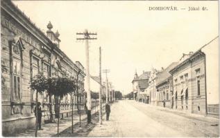 1913 Dombóvár, Jókai út. W.L. Bp. 5072. Bruck Sándor kiadása