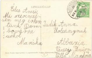 1913 Dombóvár, Jókai út. W.L. Bp. 5072. Bruck Sándor kiadása