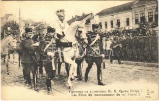 1904 Les Fetes du couronnement du roi Pierre I / Coronation ceremony of Peter I King of Serbia