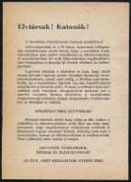 1968 2 db röplap a prágai tavasszal kapcsolatban, szakadásokkal