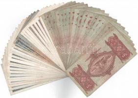 102db-os pengő bankjegy tétel, nagyrészt inflációs kiadások T:vegyes