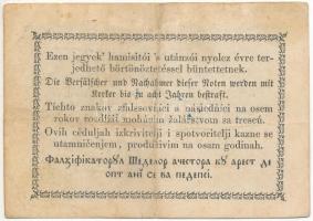 1849. 30kr "Kossuth bankó" dátumban "-IKI" sajtóhibával T:III Adamo G103h