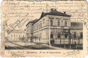1917 Jászberény, M. kir. áll. főgimnázium