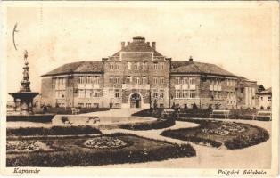 1932 Kaposvár, Polgári fiúiskola