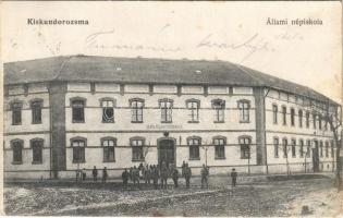 Kiskundorozsma (Szeged), Állami népiskola