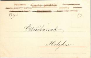 Mikado I. Asian style Art Nouveau litho s: Raphael Kirchner