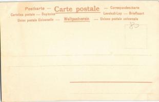 Mikado II. Asian style Art Nouveau litho s: Raphael Kirchner