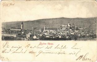 1904 Nyitra, Nitra; látkép / general view (fa)